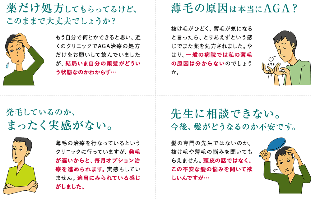 薬だけ処方してもらってるけど、このままで大丈夫でしょうか？